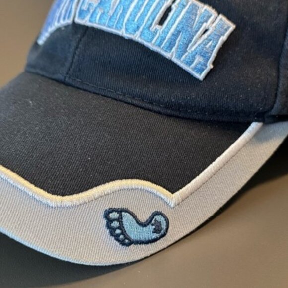 UNC North Carolina Tar Heels Dad Hat - Twill Adjustable OSFM - 100% Cotton - Picture 2 of 8